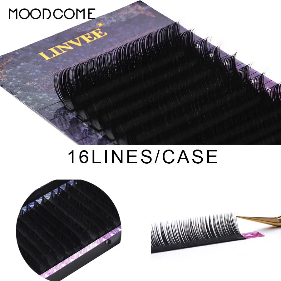 Top Trends: 16 Lash / Rows For Eyelashes Extensions Individual Eyelashes J / B / C / D Curl Mink Eyelashes Natural Soft False Lashes Supplies Shoppable Styles