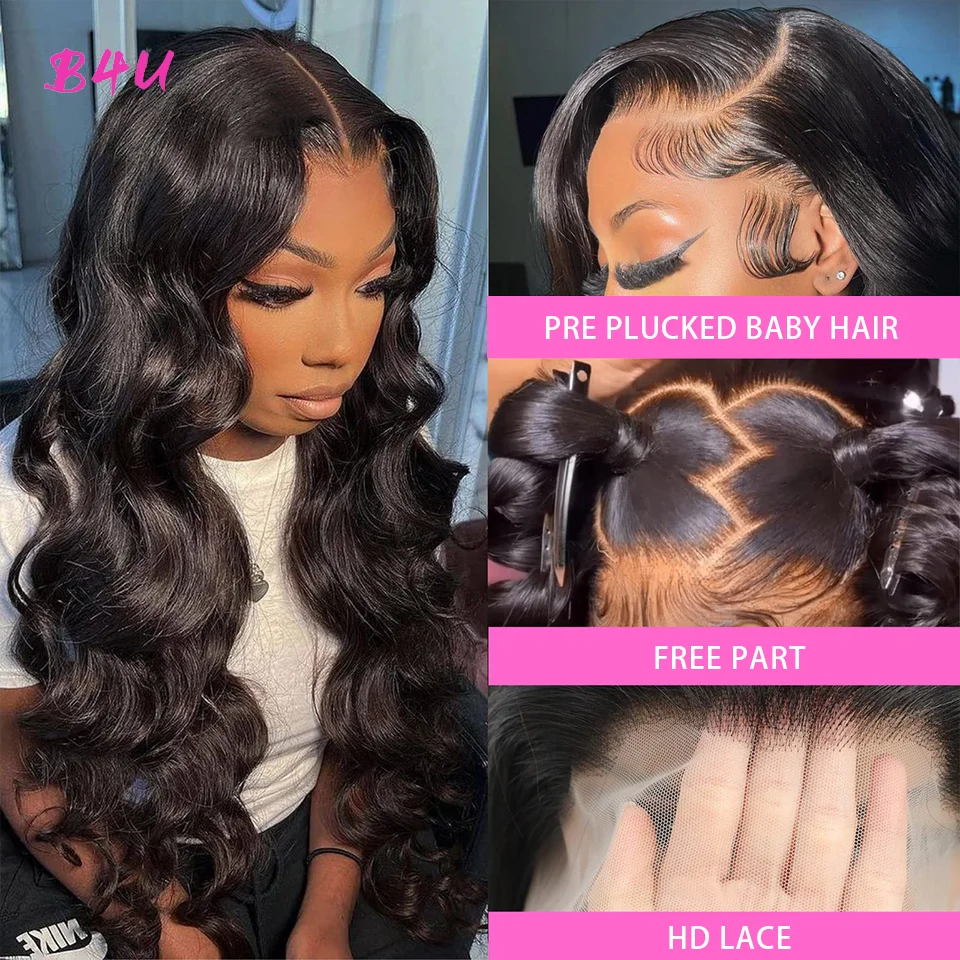 Top Trends: Body Wave Lace Front Human Hair Wig Brazilian 13x4 13x6 HD Lace Frontal Wigs Glueless 4x4 Lace Closure Wigs For Women 32inch Shoppable Styles