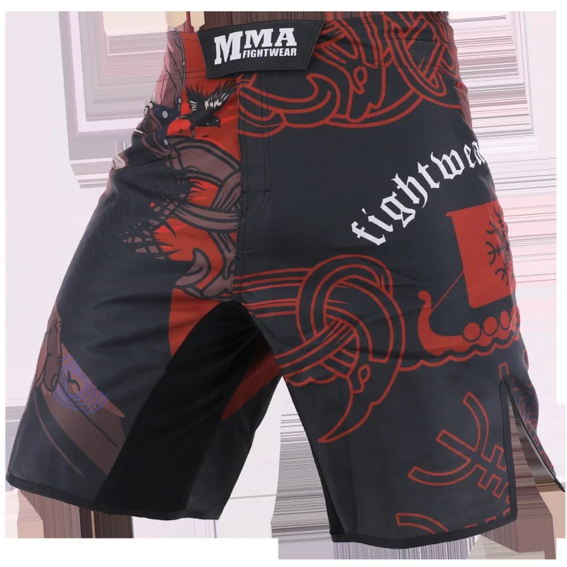 Top Trends: MMA Shorts Fight Sports Fitness Comprehensive Fighting Training Muay Thai Pants Sanda Jiu Shu Running Muscle Shoppable Styles