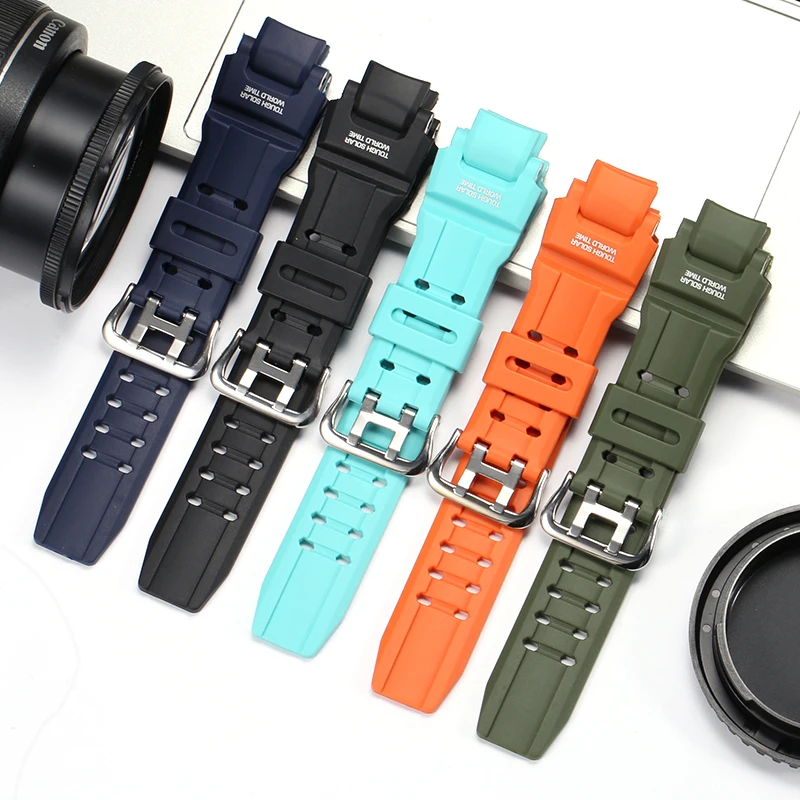 Top Trends: Watch Accessories For Casio G-Shock GA-1000 1100 GW-4000 GA1100 G1400 Resin Strap Men Sport Waterproof Rubber Replacement Band Shoppable Styles