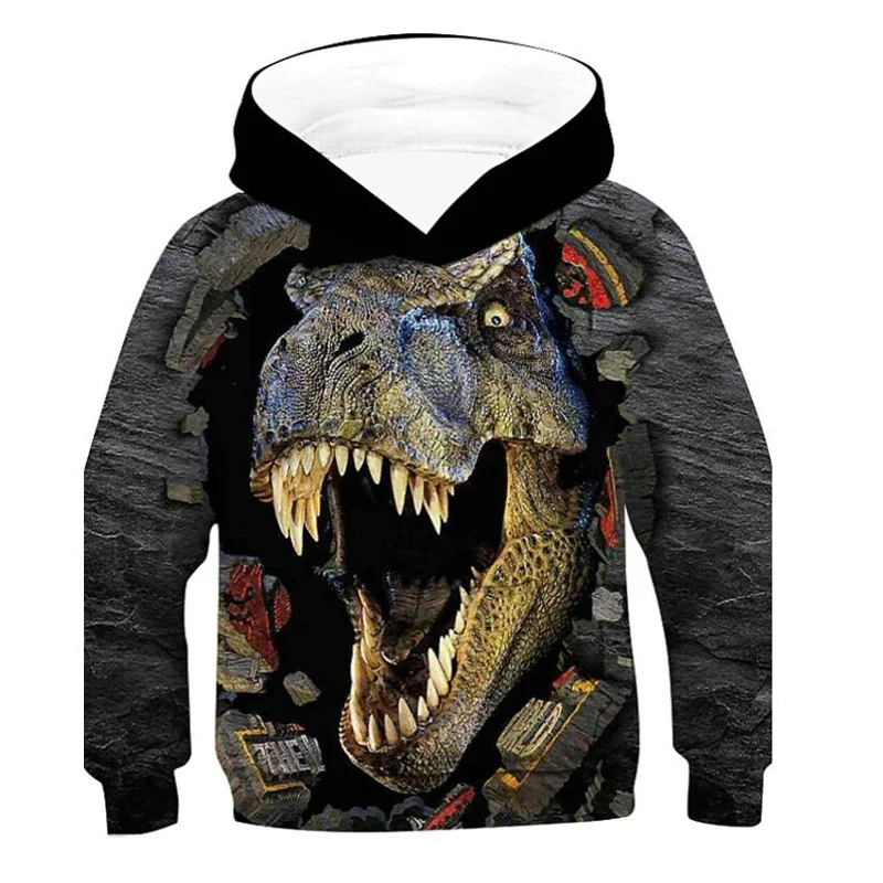 Top Trends: Men&#039;s And Women&#039;s Jurassic Park 3d Printed Dinosaur Hoodie Sweatshirt Fashion Casual Oversized Hooded Sweatshirt Shoppable Styles