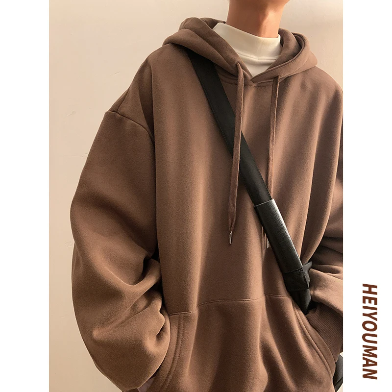 Top Trends: 6 Colors Spring Autumn Hoodie Men Harajuku Fashion Casual Oversized Hoodies Couples Loose Hooded Sweatshirt Streetwear Shoppable Styles