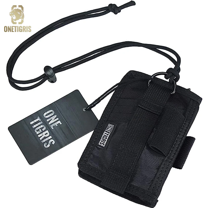 Top Trends: ONETIGRIS Tactical MOLLE ID Card Wallet Waterproof Card Key Holder Money Pouch Pack Multifunction Wallet Waist Bag For Hunting Shoppable Styles