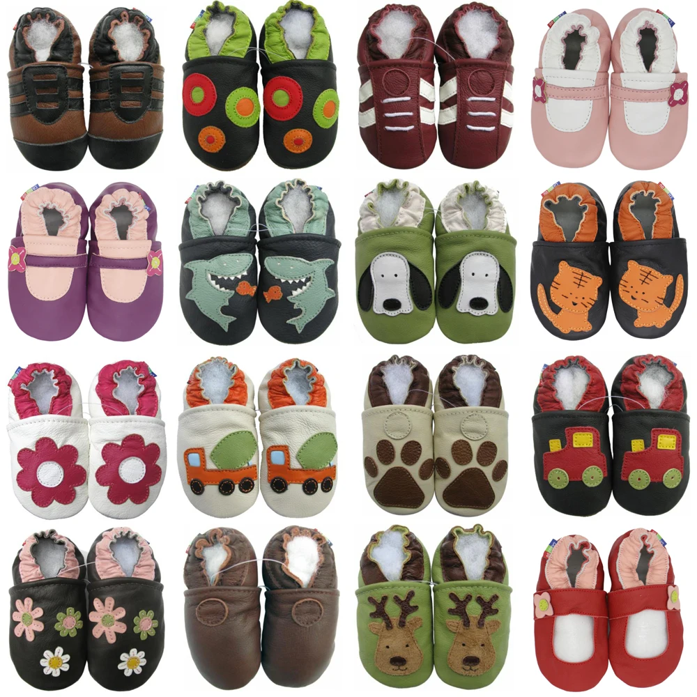 Top Trends: Carozoo Newborn Baby Shoes Infant Shoes Slippers Soft Leather Baby Boys First-Walkers Girl Shoes Shoppable Styles