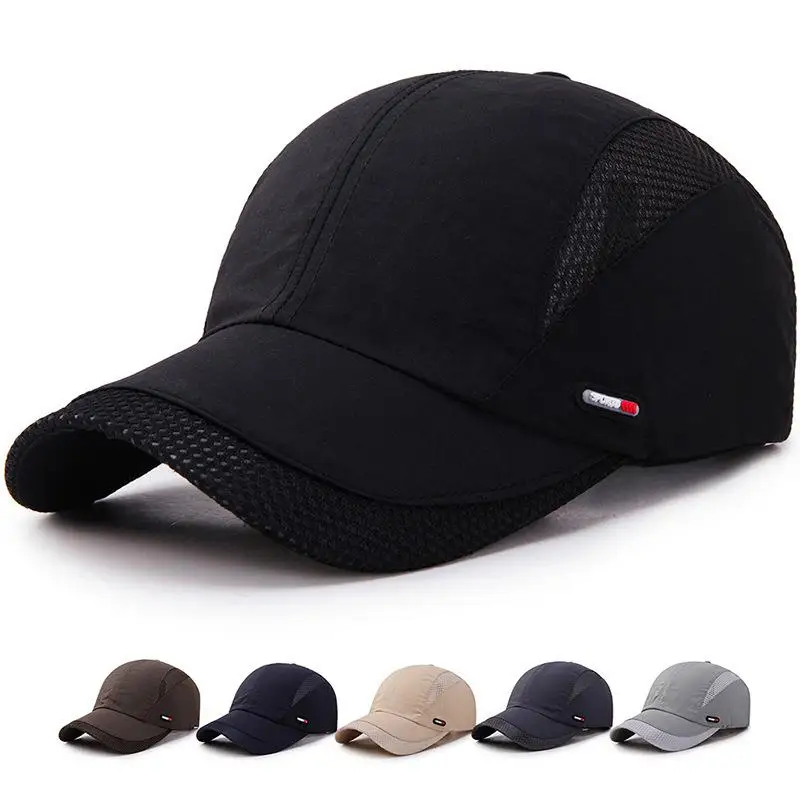 Top Trends: Quick Drying Mesh Baseball Cap For Men Outdoor Sports Adult Unisex Women Hats Casual Sun Protection Gorras Hombre Wholesale Shoppable Styles