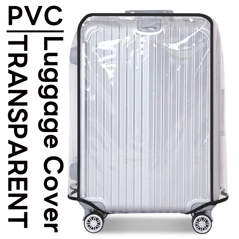 Top Trends: 18/30" Full Transparent Luggage Protector Cover Thicken Suitcase Protector Cover PVC Suitcase Cover Rolling Luggage Cover Shoppable Styles