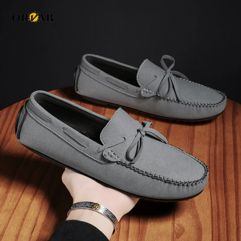 Top Trends: Mens Loafers Shoes Luxury Brand Fashion Men Casual Shoes Driving Moccasin Men Soft Comfortabl Luxury Sneakers Flat Soulier Homme Shoppable Styles