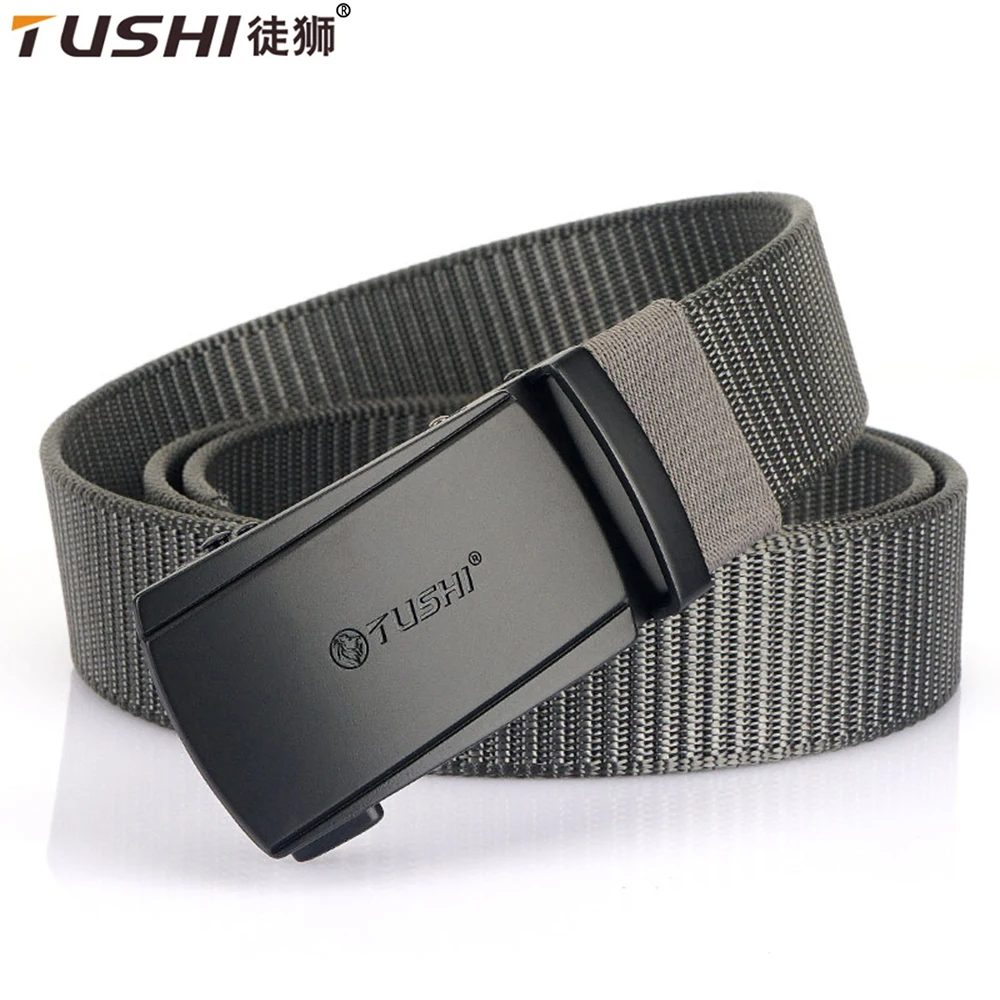 Top Trends: TUSHI New Tactical Belt Metal Automatic Buckle Quick Release Belt Alloy Casual Tooling Training Belt Men's Trousers Outdoor Belt Shoppable Styles