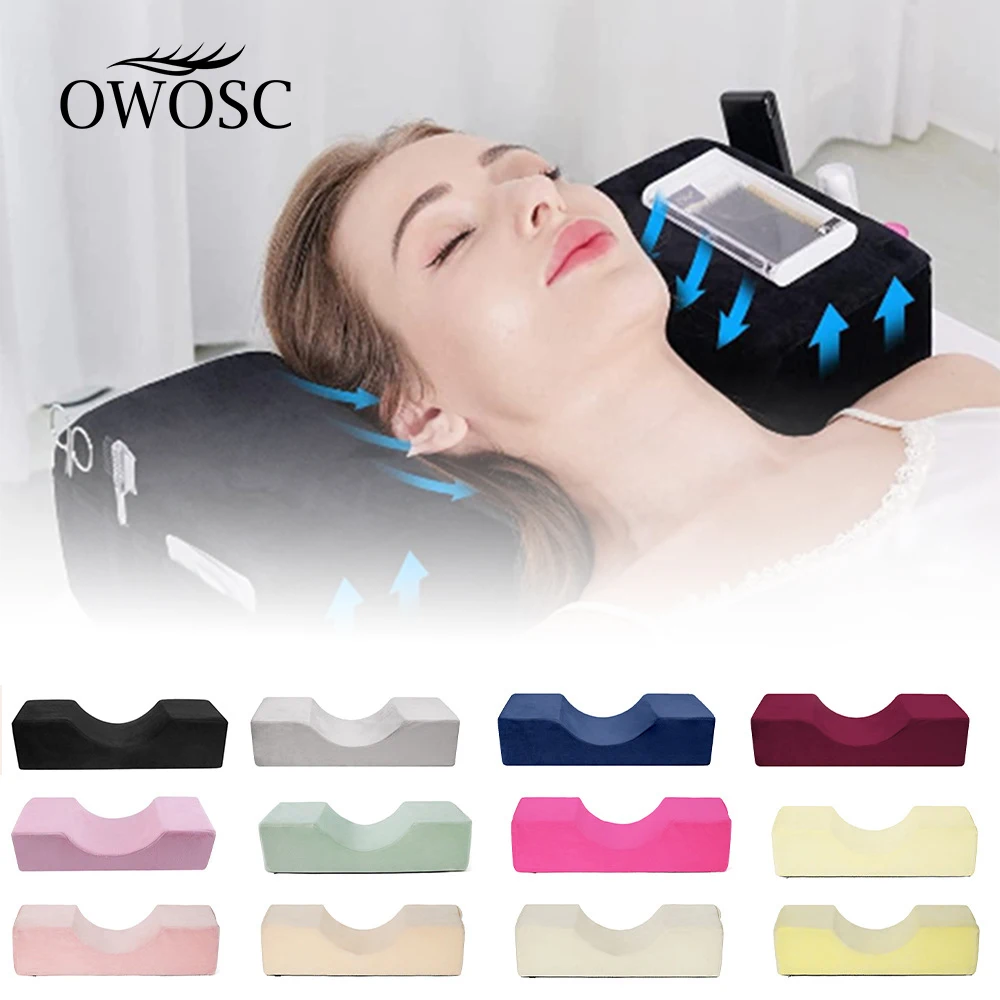 Top Trends: Professional Lash Pillow Neck Support Eyelash Pillow Soft Grafting Eyelashes Memory Foam Eyelash Extension Pillow Makeup Salon Shoppable Styles