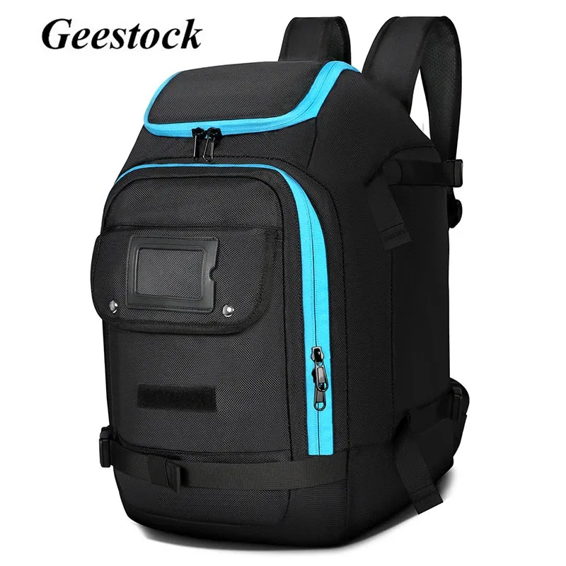 Top Trends: Geestock 50L Waterproof Backpack For Ski Large Capacity Carrying Bag Breathable Skiing Boot Backpack Storage Outdoor Daypack Shoppable Styles