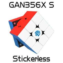 GAN356 X S Magnetic Speed Gan Cube 3x3 Professional Stickerless  GAN356X S