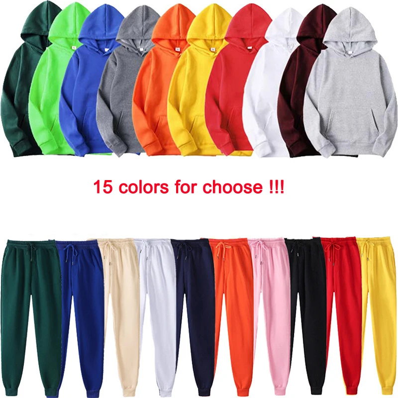 Top Trends: Hot Sale Men / women Tracksuit Hoodies + Pants For Autumn Winter Winter Streetwear Matching Sets Sweatershirts Sweatpants Shoppable Styles