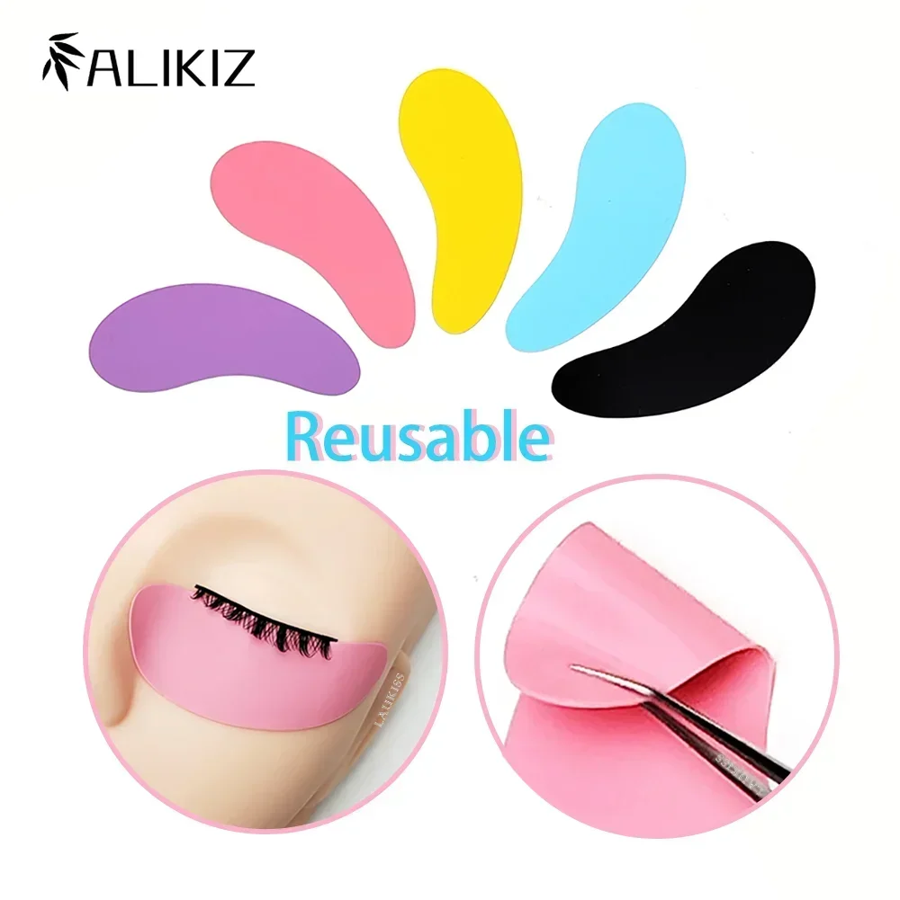 Top Trends: New Reusable 1Pair Eye Pads Silicone Stripe Lash Lift Eyelash Extension Hydrogel Patches Under Eye Gel Patch Makeup Tools Shoppable Styles