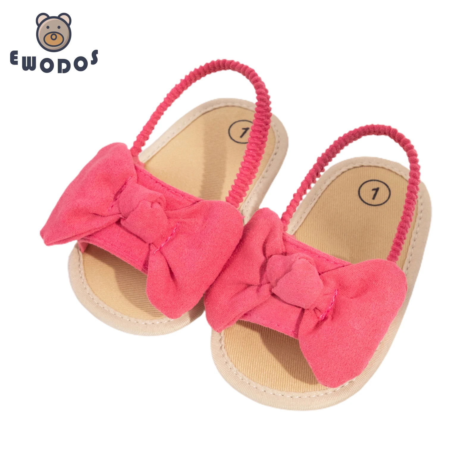 Top Trends: EWODOS 0-18M Toddler Baby Girls Sandals Summer Sweet Bowknot Sandals Anti-slip Soft Sole Shoes For Babies Outdoor School Party Shoppable Styles