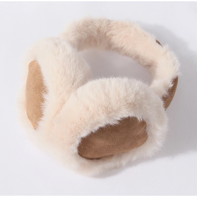 Top Trends: Soft Plush Ear Muffs Winter Women Winter Warm Foldable Ear Cover Men Fashion Cold Protection Ear Pads Windproof Outdoor Shoppable Styles