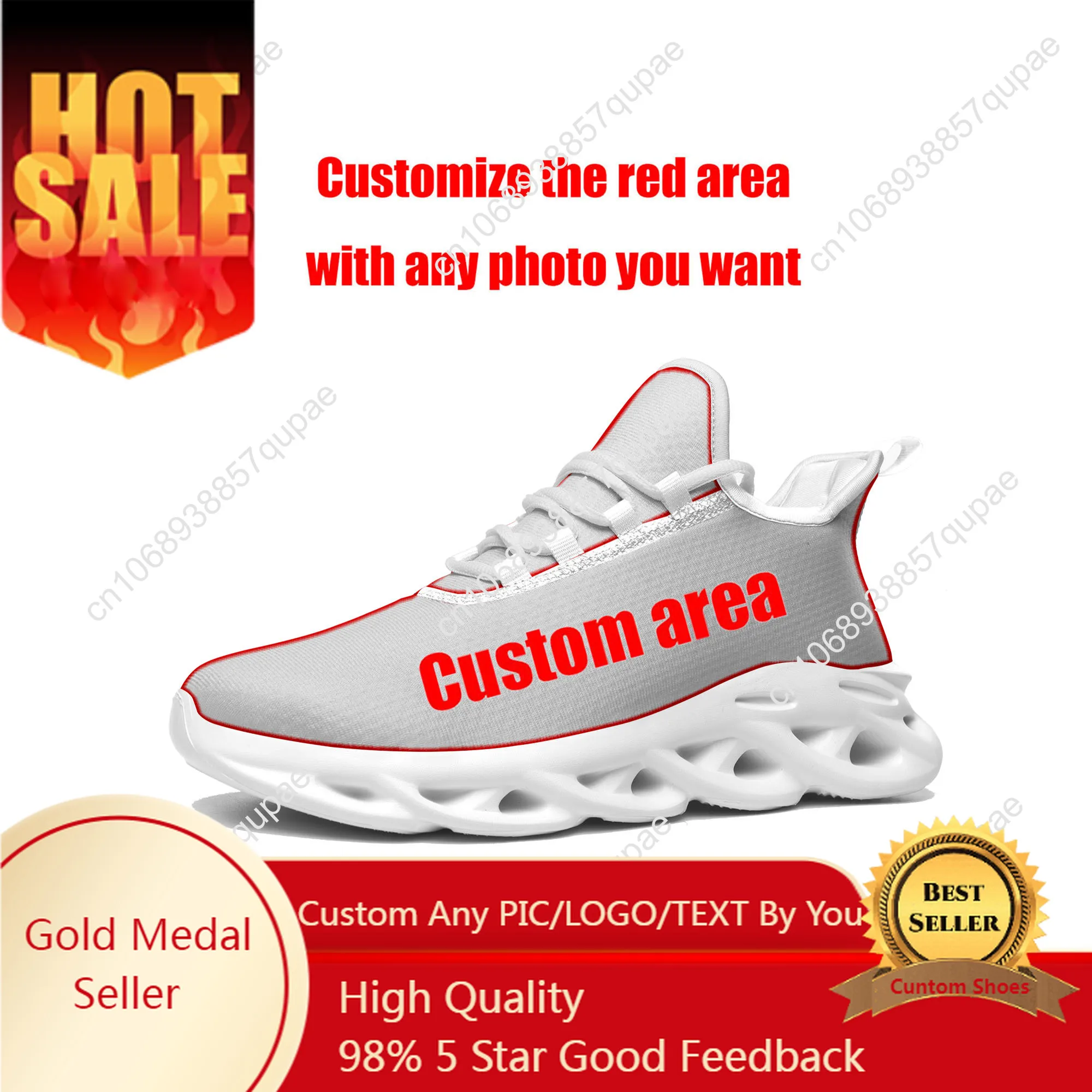 Top Trends: Custom Made Shoes Mens Womens Sports Running Flats Sneakers High Quality DIY Sneaker Lace Up Mesh Footwear Customized Made Shoe Shoppable Styles