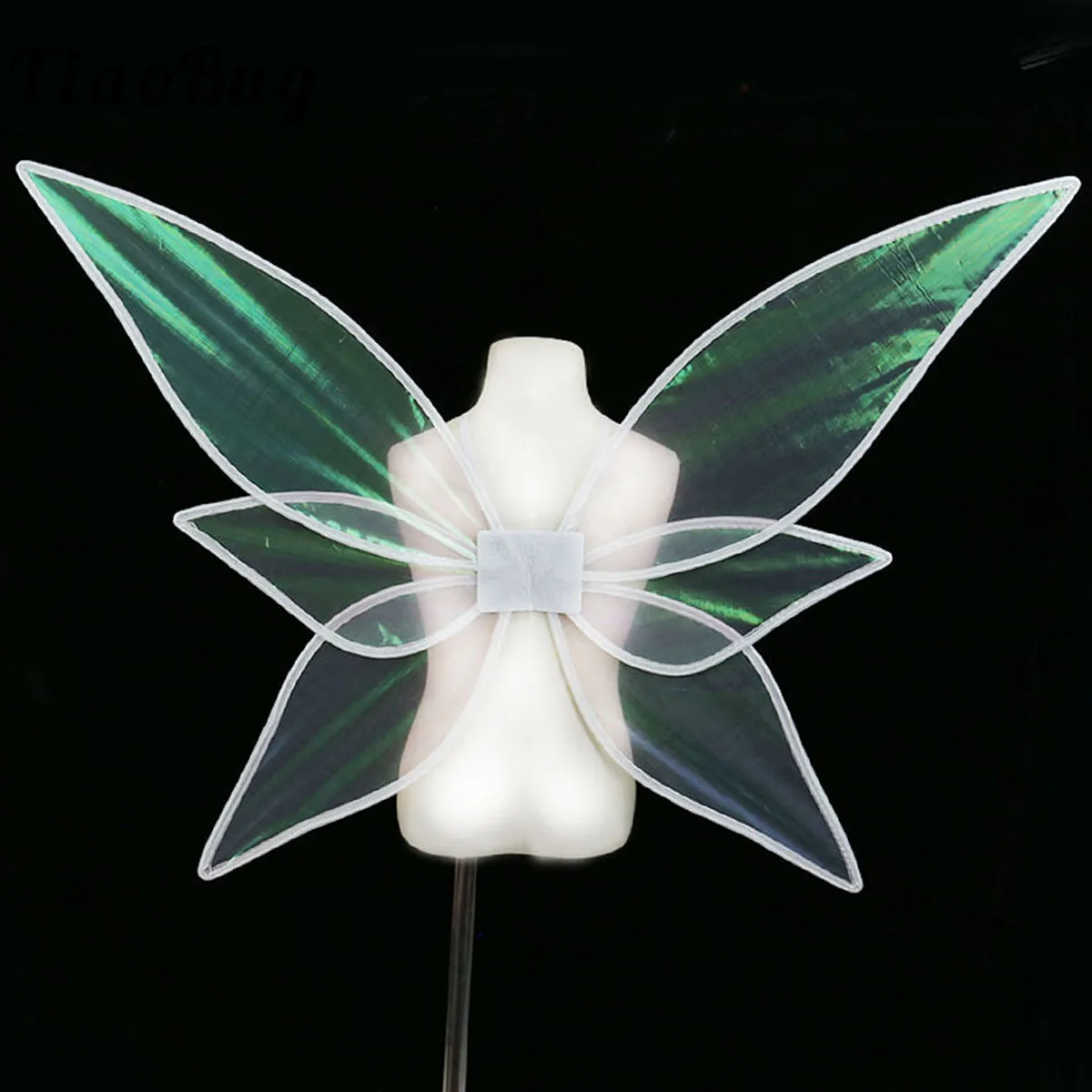 Top Trends: Glossy Fairy Elven Elf Princess Angel Wings Reflecting Halloween Party Cosplay Costumes Butterfly Wings Dress Up Accessories Shoppable Styles