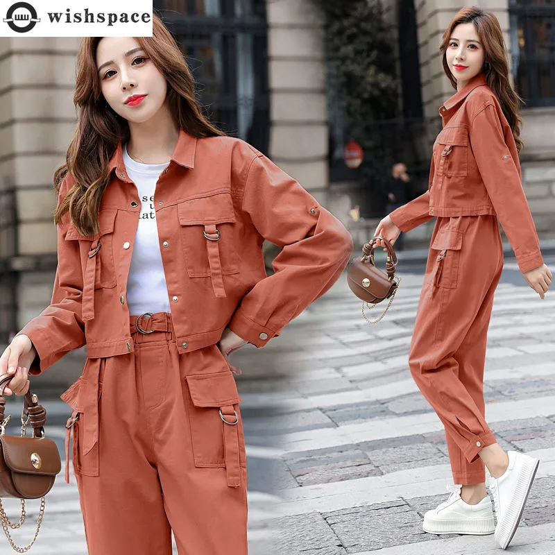 Top Trends: Autumn 2022 New Style Personalized Elegant Women's Suit Slim Fit Jacket Casual Workwear Pants Two Piece Set Outdoor Sports Suit Shoppable Styles