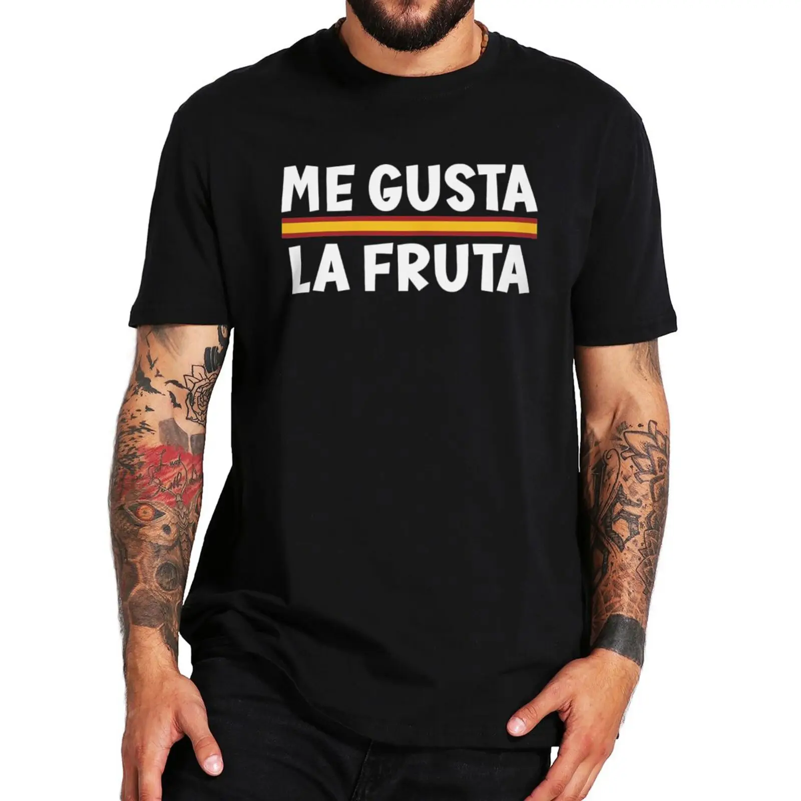 Top Trends: Me Gusta La Fruta T-shirt I Like Fruits Funny Spanish Meme T Shirts For Men Women 100% Cotton EU Size Casual Unisex Tee Tops Shoppable Styles