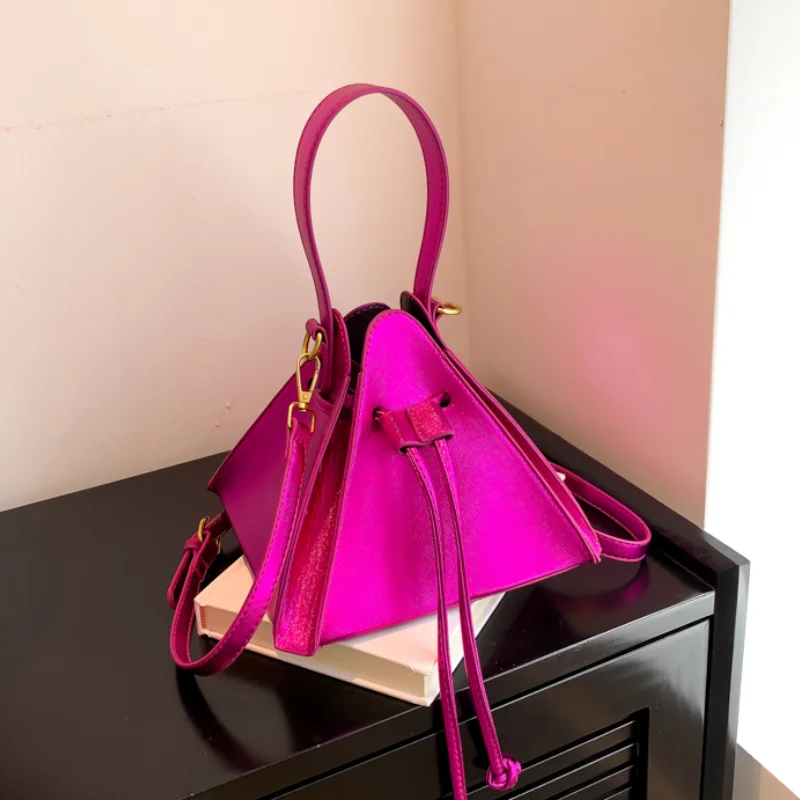 Top Trends: Patent Leather Handbags For Women 2023 New Personality Fashion Crossbody Bag High Quality Luxury Party Trend Woman Shoulder Bag Shoppable Styles