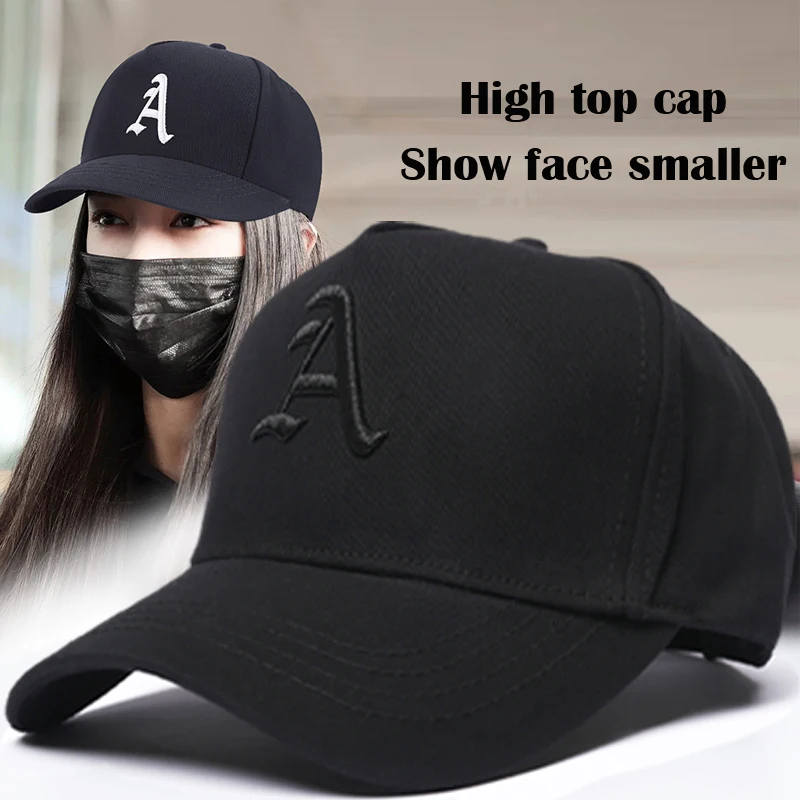 Top Trends: Women's Hat Baseball Cap For Men Male Trucker Hat Fashion Luxury Brand Embroidery Letter A Cotton Sports Hat Golf Hip Hop Winter Shoppable Styles - Image 2