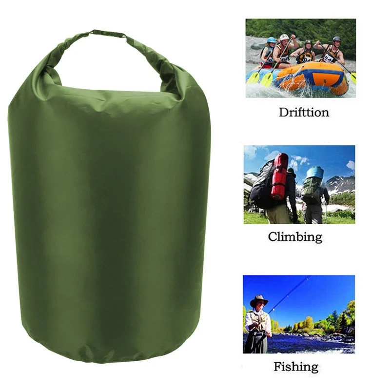 Top Trends: 3PCS / Set 8L 40L 70L Waterproof Dry Bag Pack Sack Swimming Rafting Kayaking River Trekking Floating Sailing Water Resistance Bag Shoppable Styles