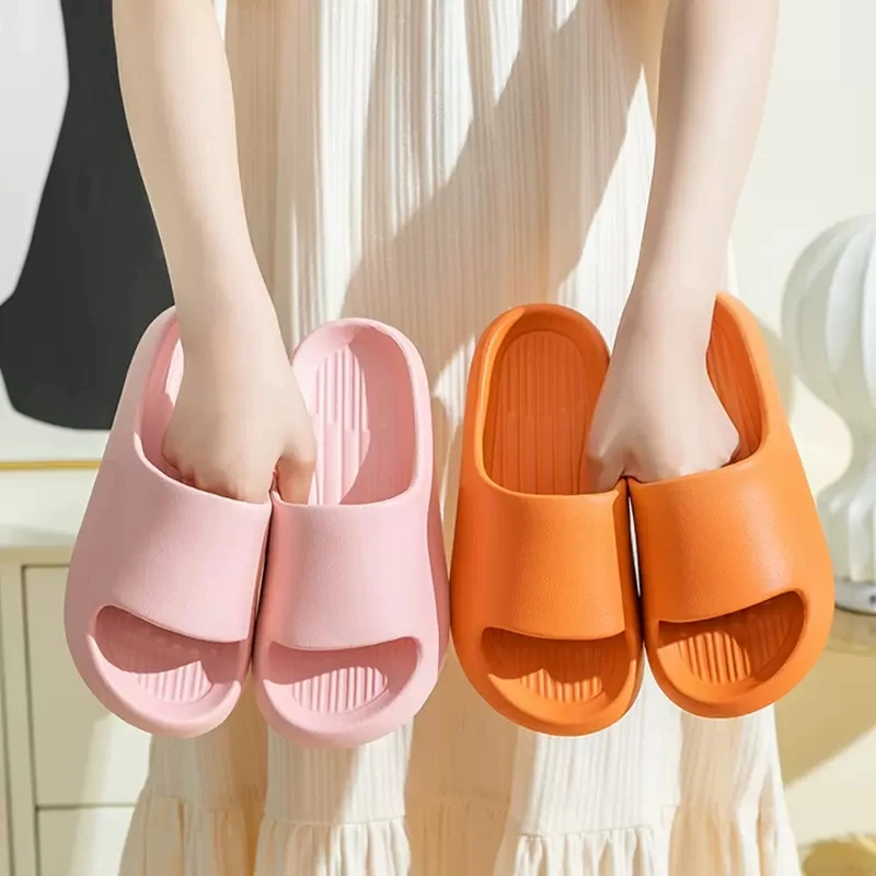 Top Trends: Big Size 36-51 Men Flip Flops Women Soft EVA Thick Sole Slides Summer Beach Sandals Couples Slippers Home Non Slip Bathroom Shoe Shoppable Styles - Image 3