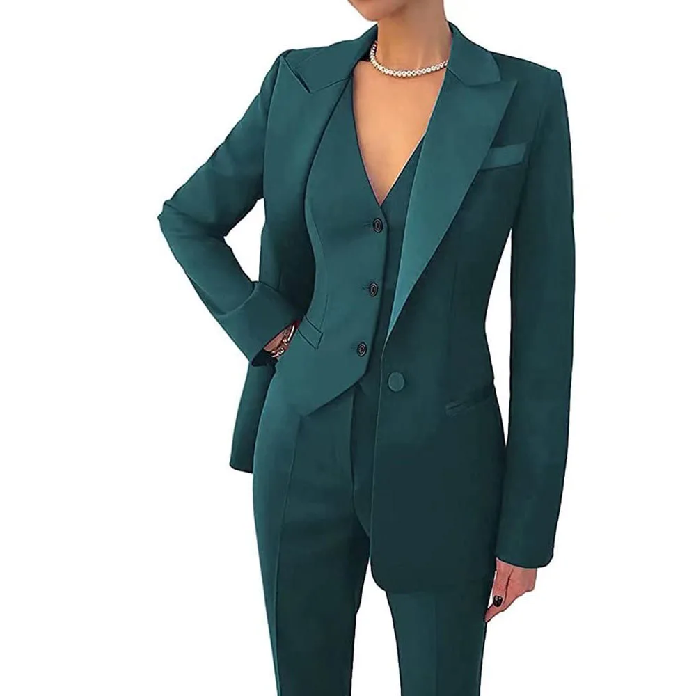 Top Trends: Business Lady Set Customiz Classic 3 Piece Suits For Women&#039;s Suit Pant Sets Work Office Professional Plus Size Shoppable Styles