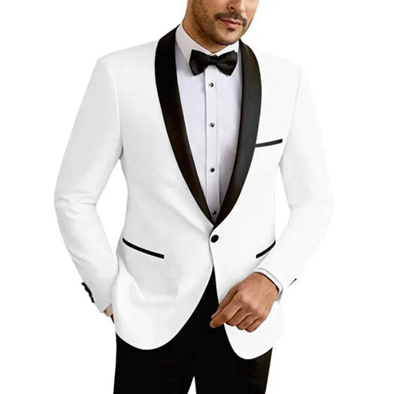 Top Trends: 2023 New Men&#039;s Two-piece Suit Wedding Groom Groomsman Slim-fit Korean Version Dress Terno Masculinos Completo Costume Homme Shoppable Styles