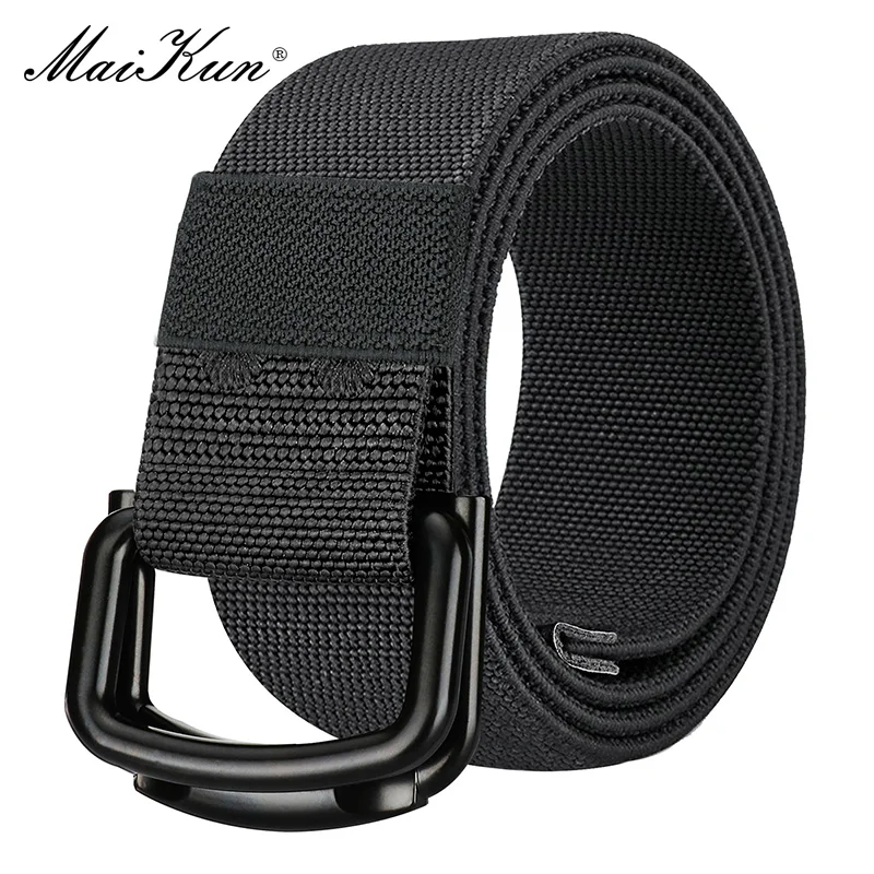 Top Trends: Maikun Belt Men's Canvas Belt Large Size Stretch Casual Adjustable Belt Shoppable Styles