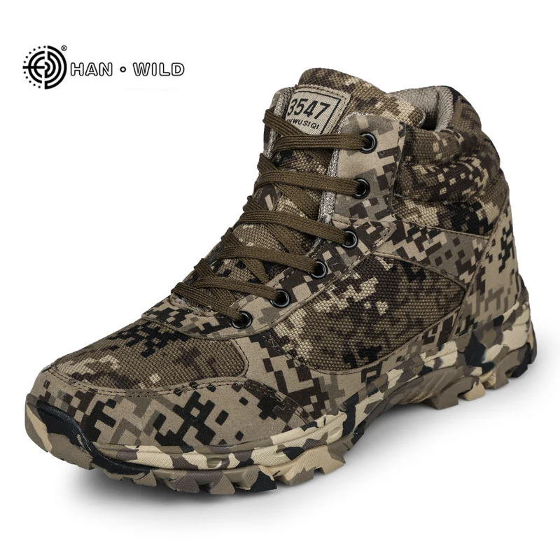 Top Trends: 2023 Winter Men Boots Camouflage Warm Wool Cotton Army Combat Tactical Military Shoes Men's Ankle Outdoor Snow Boots Man Shoppable Styles