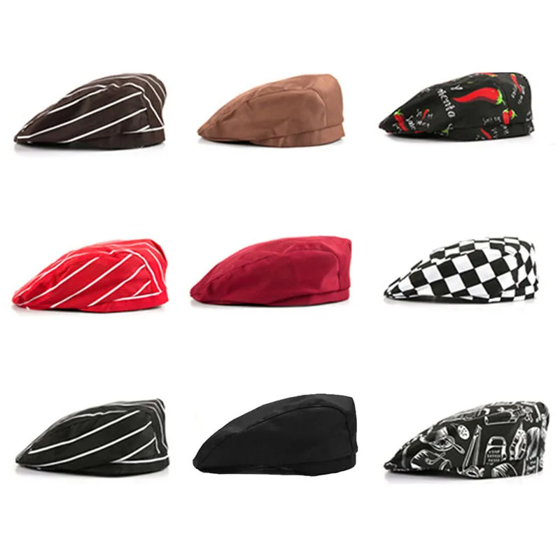 Top Trends: Hotel Chef&#039;s Hat Restaurant Men&#039;s Chef Cooking Cap Bakery Woman Cook Work Hats Bar Cafe Kitchen Barman And Waitress Caps Shoppable Styles