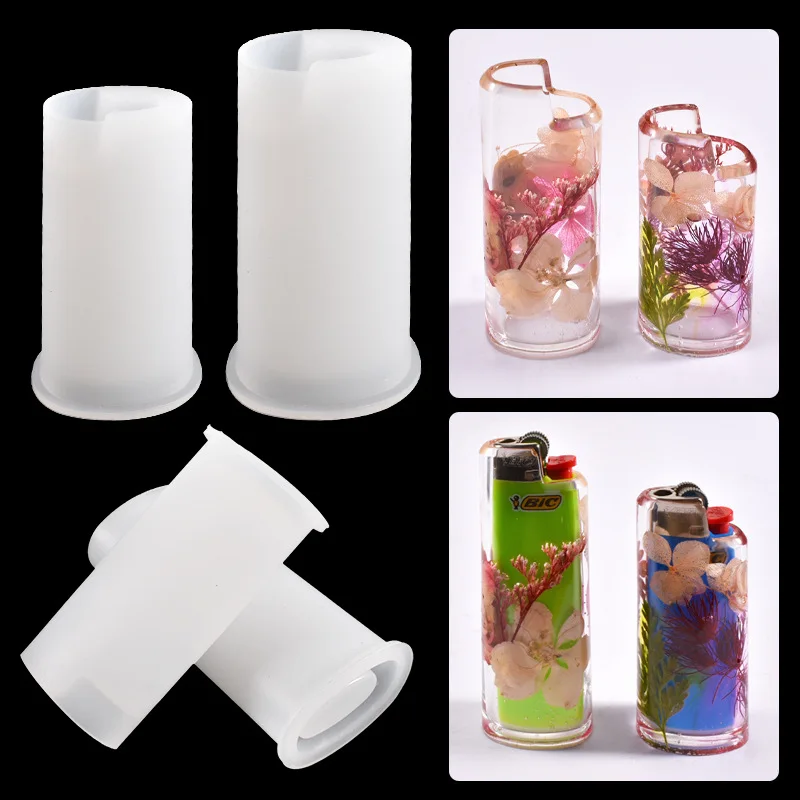 Top Trends: DIY Crystal Epoxy Resin Mold Lighter Protective Cover Mirror Silicone Mold For Resin Shoppable Styles