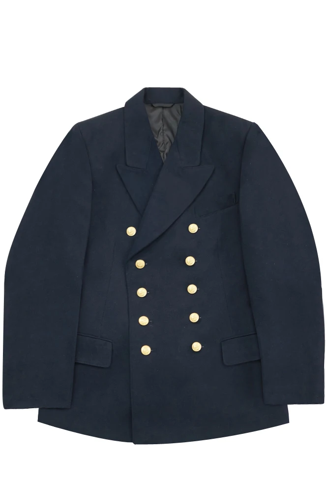 Top Trends: GUWG-002 WWII German Kriegsmarine Officer Navy Blue Wool Reefer Tunic Jacket Shoppable Styles