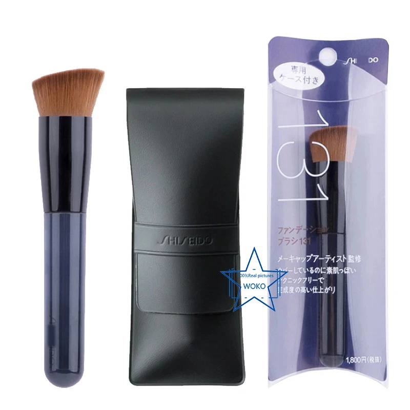 Top Trends: SHI131 Foundation Brush Face Concealer Cream Liquid Foundation Brush Synthetic Angled Foundation Makeup Brushes With Box Shoppable Styles