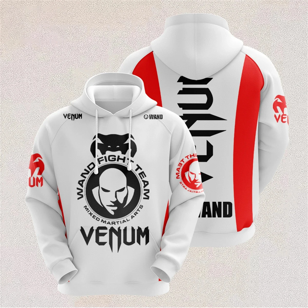 Top Trends: 3D Personalization Hoodie For Men Y2k Element Style Printing Pattern Retro Trend Large Siz Male Clothing Leisure Sweatshirts Top Shoppable Styles - Image 3