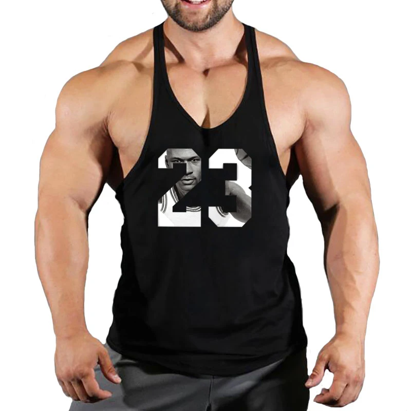 Top Trends: Stringer Gym Top Men Men's Singlets Top For Fitness Vests Gym Shirt Man Sleeveless Sweatshirt T-shirts Suspenders Man Clothing Shoppable Styles