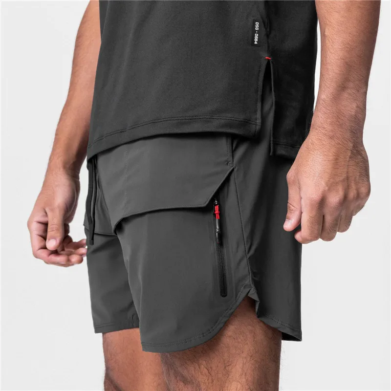 Top Trends: Sport Shorts Men Sportswear Fashion Running Shorts Quick-drying Beach Bottoms Summer Gym Fitness Training Jogging Short Pants Shoppable Styles