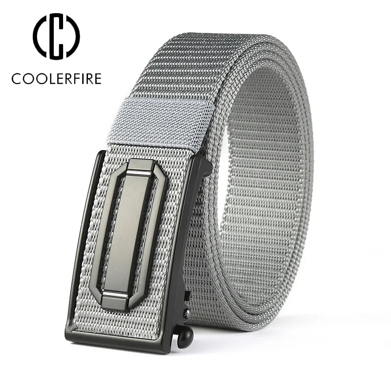 Top Trends: Man Webbing Nylon Canvas Belts Casual Fabric Tactical Army Waist Jeans Belt Luxury High Quality Designer Military Strap HB032 Shoppable Styles