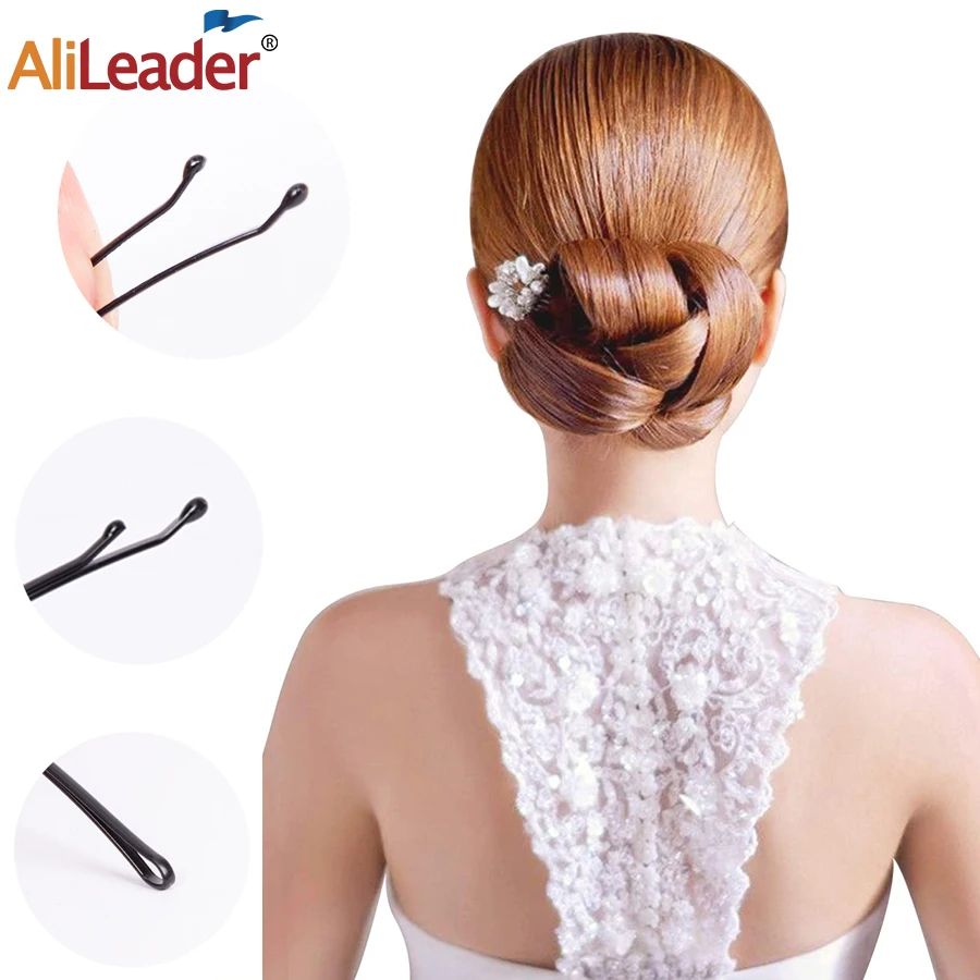 Top Trends: 30Pcs 5Cm Women'S Black U Shaped Hair Pins Hair Clips Bobby Pins Hair Clips For Girls Styling Hairdressing Salon Accessories Shoppable Styles - Image 3