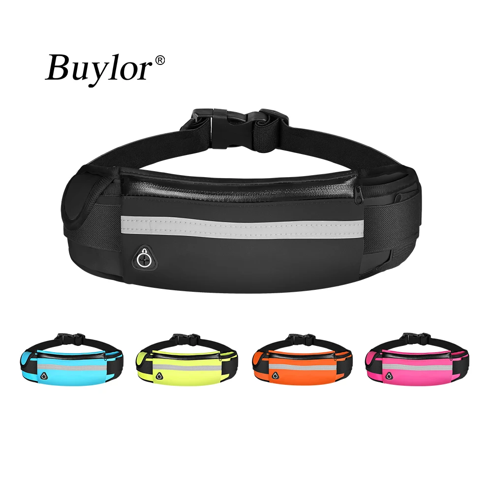 Top Trends: Buylor Sports Waist Pack Men Belt Pouch Women Running Belt Waist Bag Men Waterproof Fanny Pack Wallet Portable Phone Holder Gym Shoppable Styles