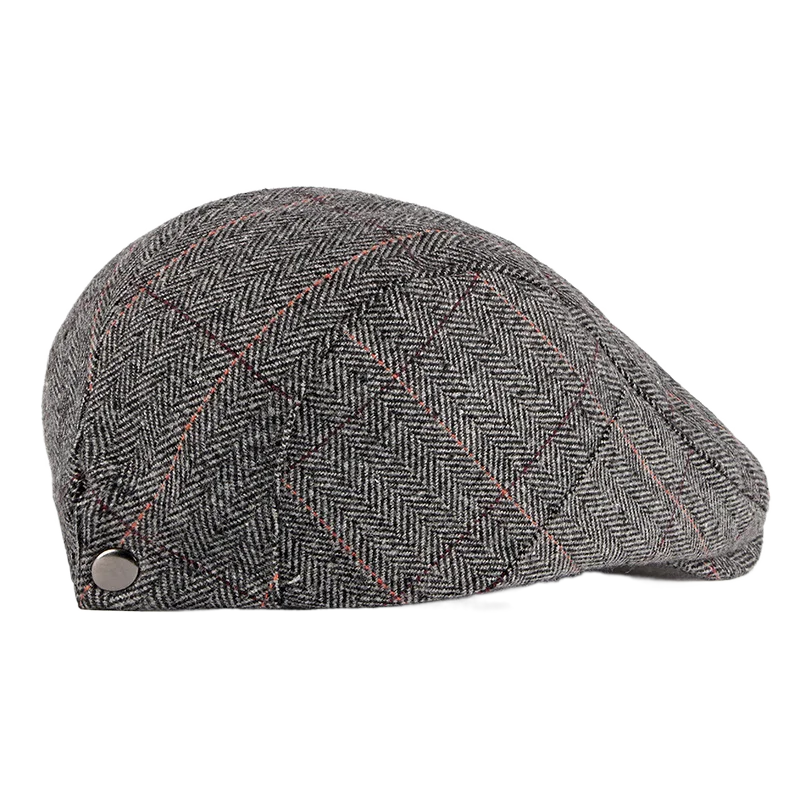 Top Trends: Adjustable Newsboy Hats For Men Women Flat Cap Male Female Youth Boys Girls Irish Cabbie Gatsby Tweed Ivy Shoppable Styles - Image 5