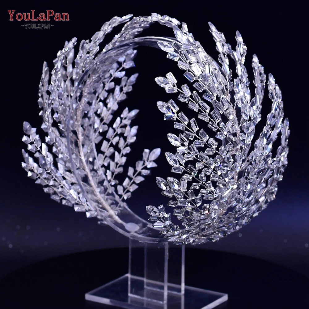 Top Trends: YouLaPan HP425 Crystal Bridal Headband Princess Tiara Wedding Hair Accessories Bride Headpiece Hair Ornaments Woman Headdress Shoppable Styles - Image 4