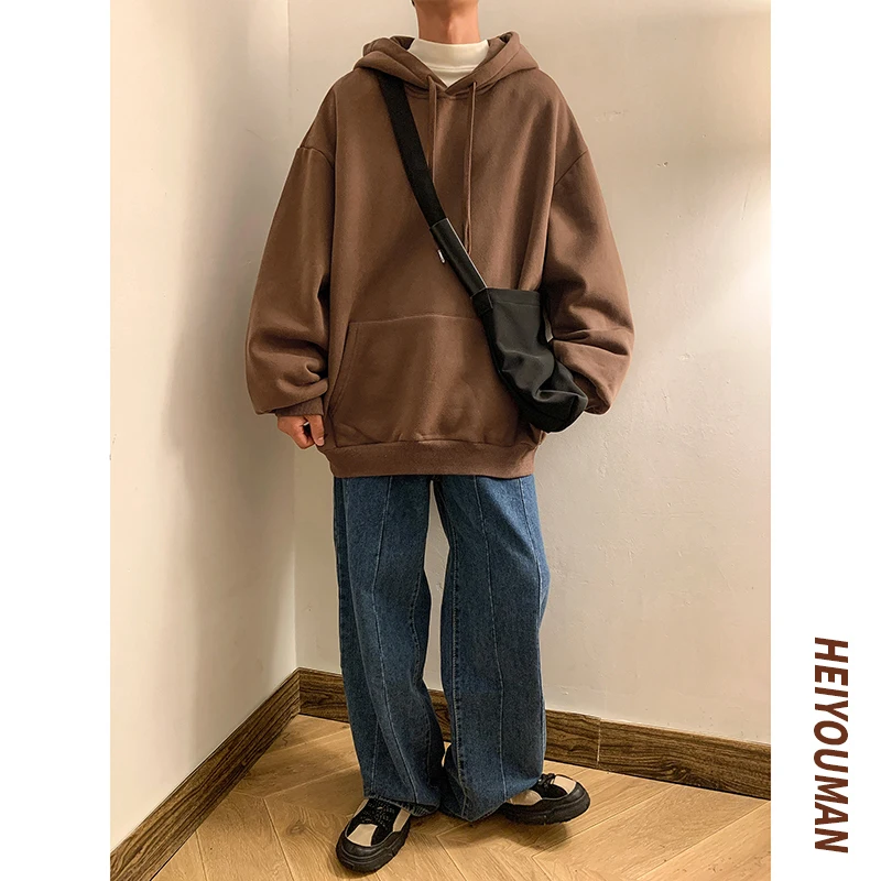 Top Trends: 6 Colors Spring Autumn Hoodie Men Harajuku Fashion Casual Oversized Hoodies Couples Loose Hooded Sweatshirt Streetwear Shoppable Styles - Image 5