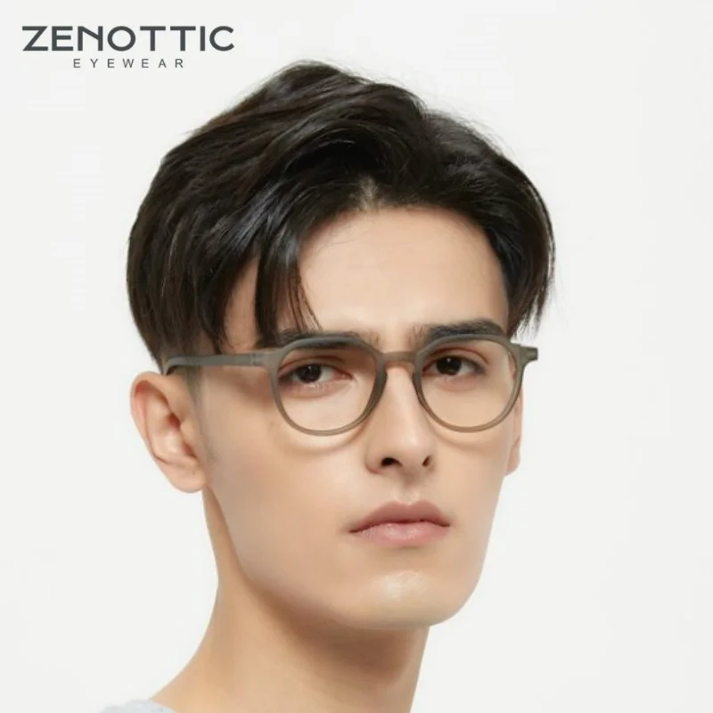 Top Trends: ZENOTTIC Anti Blue Light Blocking Reading Glasses CR-39 Aspheric Glasses Lenses Women Men Presbyopia Computer Eyewear Diopter Shoppable Styles