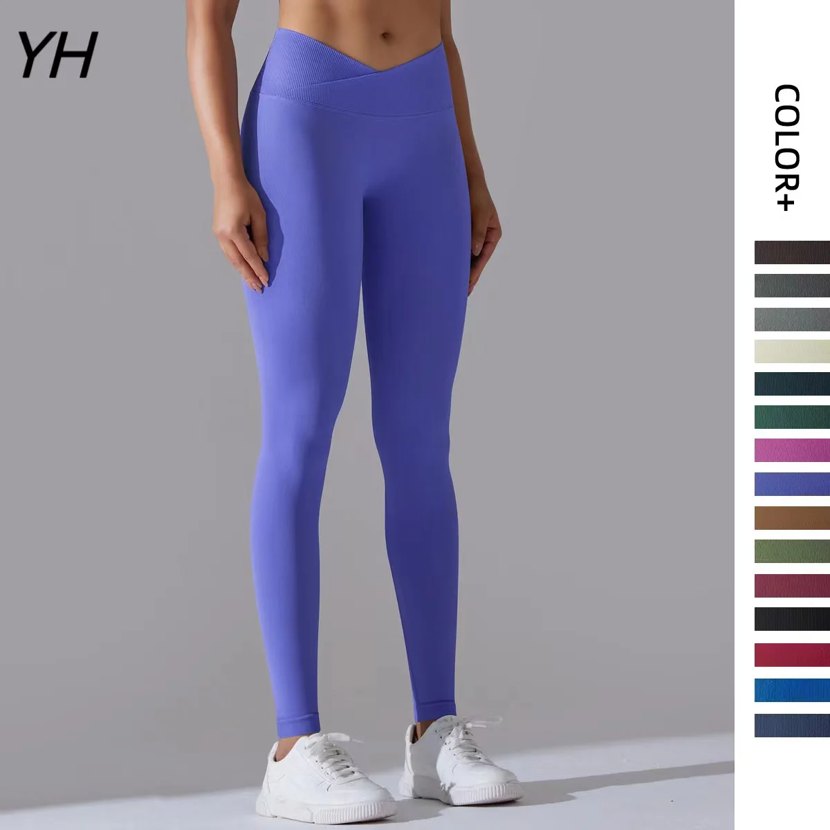 Top Trends: V Cross Waist Fitness Pants Women Nude Feeling Buttock Lifting Yoga Pants Quick Dry Push-Up Tights Sweatpants Gym Leggings Women Shoppable Styles