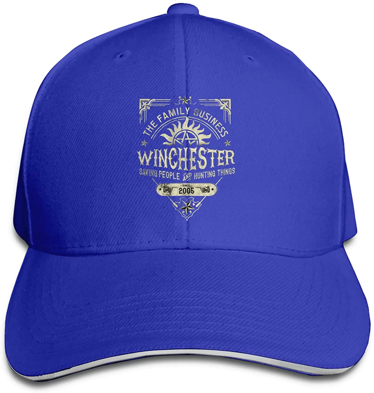 Top Trends: A Very Winchester Business Supernatural Baseball Hat Sandwich Cap Sun Hats Vintage Unisex Adjustable Of Washable Trucker Caps Shoppable Styles - Image 2