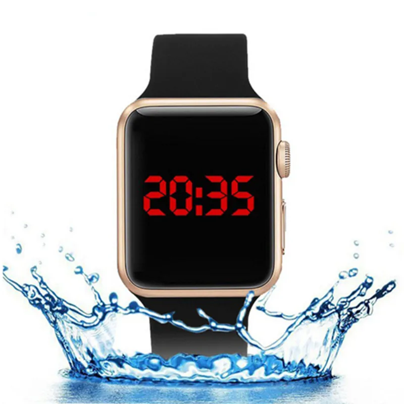 Top Trends: New LED Digital Watch For Men Women Waterproof Sports Red Light Electronic Wristwatch Fashion Simple Mens Watches Reloj Hombre Shoppable Styles