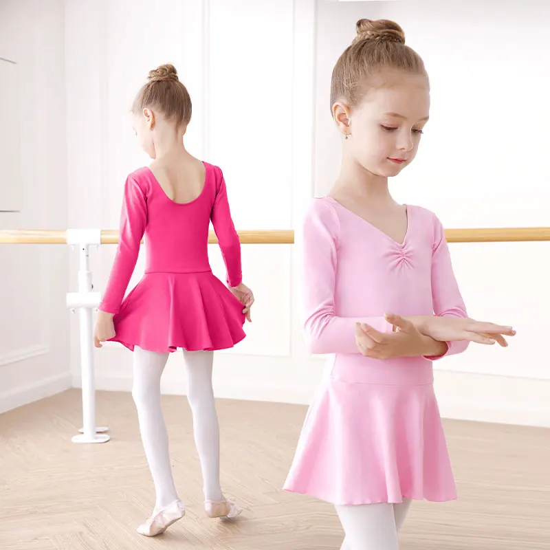 Top Trends: Girls Ballet Dress Ballet Leotards Gymnastics Dancewear Toddler Ballet Leotard Cotton Dress Dance Skirt Kids Girls Dance Dress Shoppable Styles