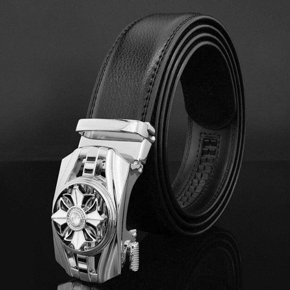 Top Trends: Is The Brand Time Running Belt Fashion Trend Korean Men'S Leather Automatic Buckle Sports Car Styling Belt Ladies Golf Belt A194 Shoppable Styles - Image 2